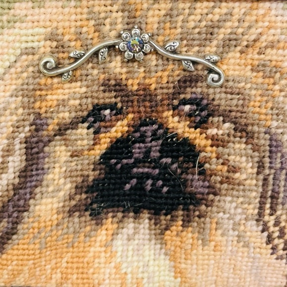 Brighton Tapestry K9 Multiple Dogs Canine Tote Shopper Bag - Picture 8 of 14